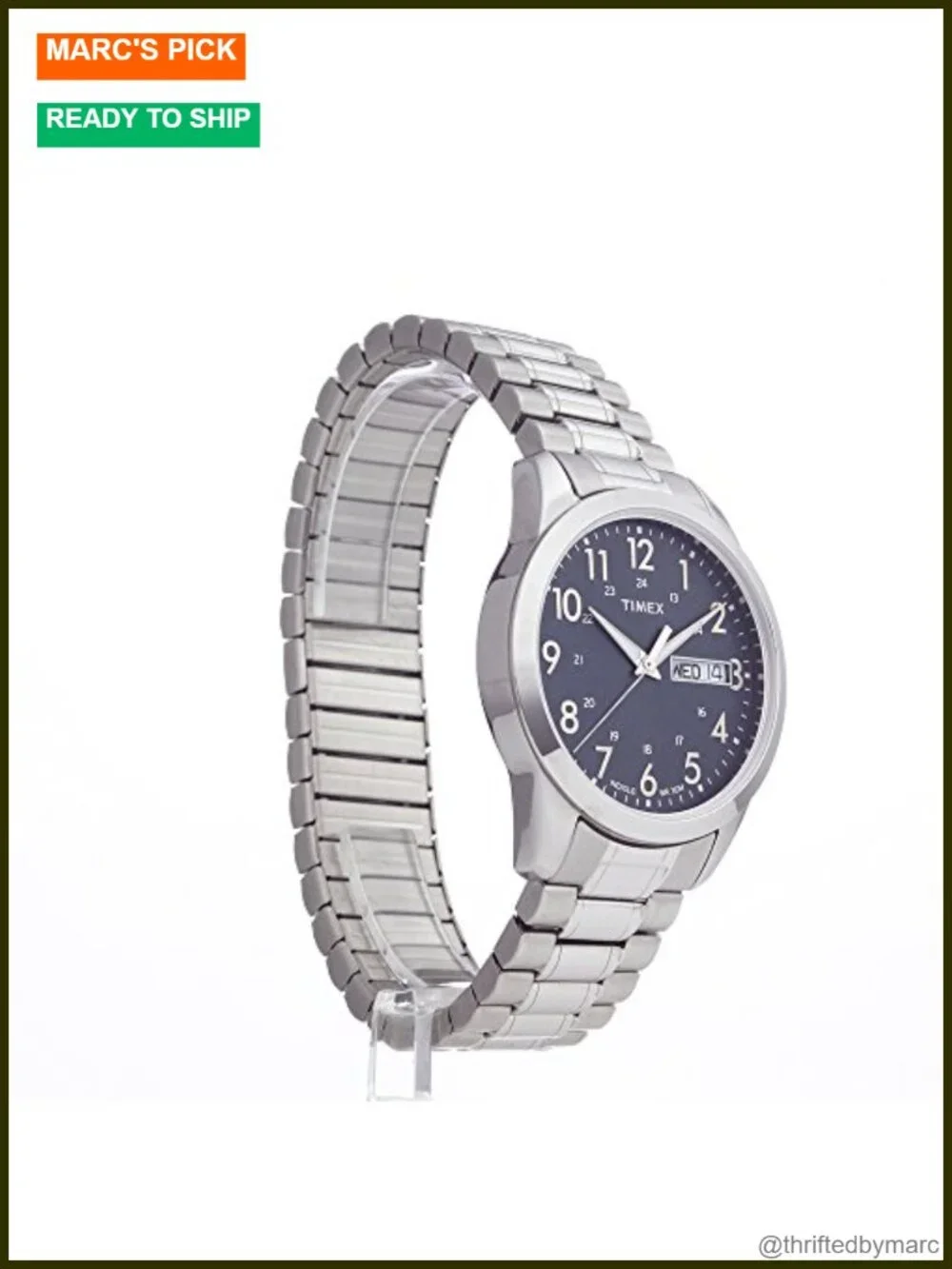 Men's South Street Sport 36mm Watch with Stainless Steel Expansion Band